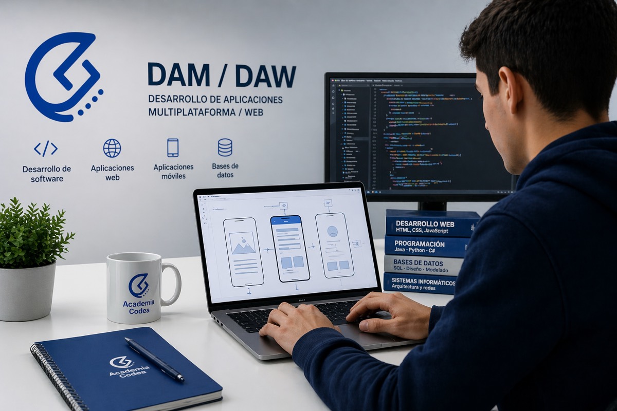 Clases de Clases DAM y DAW (FP Grado Superior) en Ciudad Real