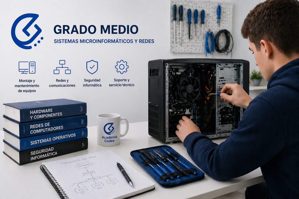 Clases de Clases Grado Medio de Informática en Ciudad Real